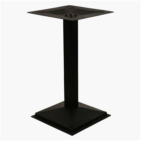 Table base square black - Raw Materials