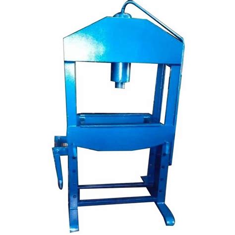 Manual Mild Steel Ton Hand Operated Hydraulic Press Machine At Rs