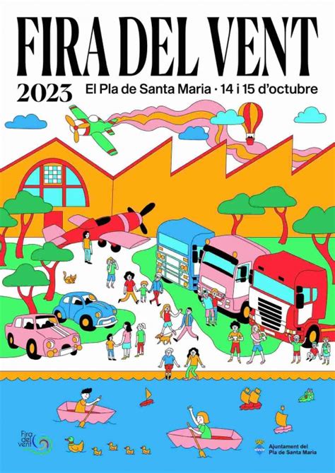 La Fira Del Vent Del Pla De Santa Maria Presenta El Cartell