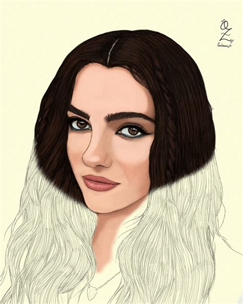 Emily Carey Portrait Drawing By Oz Galeano On Behance