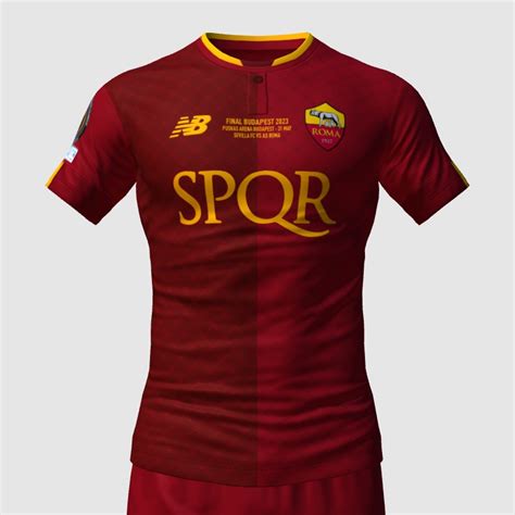 Official As Roma X New Balance Home Fifa Kit Creator Showcase