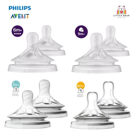 Philips Avent Natural Teat Twin Pack 2 Pcs Pack Shopee Malaysia