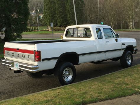 1993 Dodge Ram 2500 4x4 Extra Cab Cummins Diesel First Gen 116k Miles