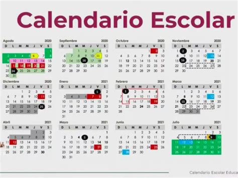 Prep Rate Sep Presenta El Calendario Definitivo Del Ciclo Escolar