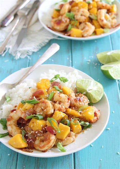 Mango Shrimp Sweet And Spicy Mango Shrimp Recipe