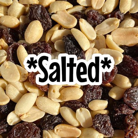 1kg Nuts Peanuts And Raisins Roasted And Salted Caring Candies Online