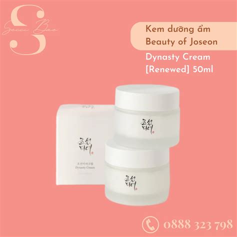 Kem dưỡng ẩm Beauty Of Joseon Dynasty Cream Renewed 50ml Shopee