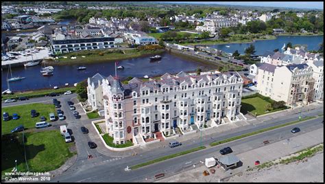 Aerial View Of Ramsey Isle Of Man 12518