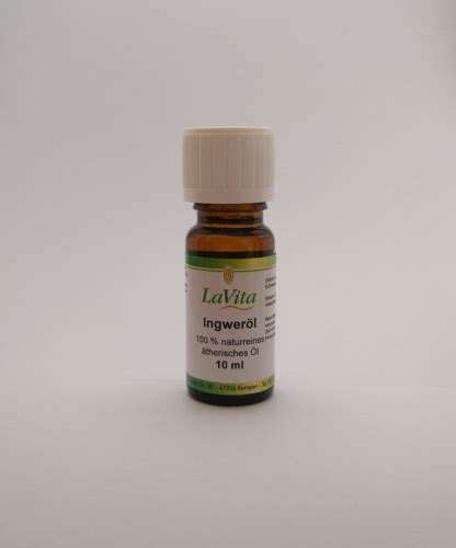 Ingwer 10 ml naturreines ätherisches Öl Naturprodukte24