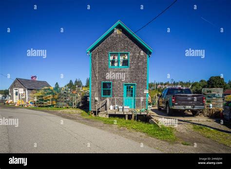 Maine Coast Port Clyde Stock Photo - Alamy