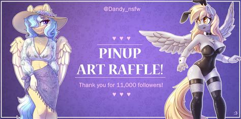 Dandy Art Raffle On Twitter K Follows Raffle Winner Gets