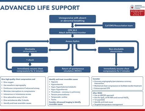 European Resuscitation Council Guidelines 2021 Adult Advanced Life Support Resuscitation