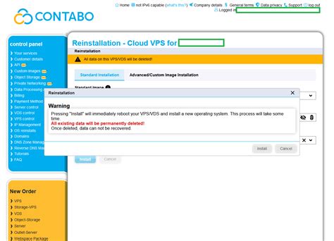 How To Install Cloudpanel On Contabo Vps Running Ubuntu Lts