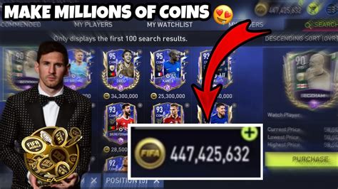 FIFA MOBILE 22 HOW TO MAKE MILLIONS OF COINS EASILY BEST COIN