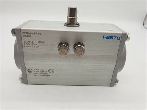 Festo Pneumatic Valve Actuator Double Acting To Bar Dfpd Rp