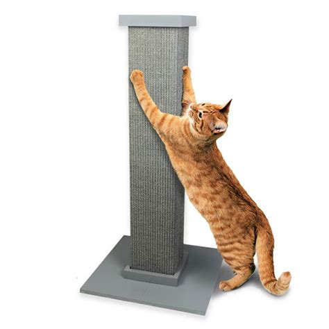 G The Ultimate Scratching Post By Smartcat Gray Pioneer Pet