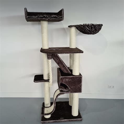 Cat Tree Kilimandjaro De Luxe Taupe Rhrquality