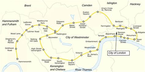 Tube Histories A Brief History Of The Circle Line Londontopia