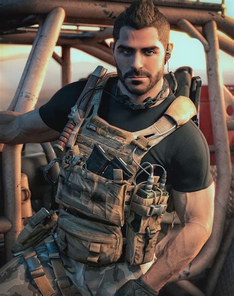 Hottest Video Game Characters John Mactavish Sexy Military Men Hot