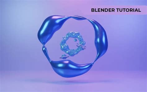 Iblender中文版插件 Blender 3d 初学者教程：抽象形状流体金属电镀材质镀铬效果 教程blender插件哔哩哔哩bilibili