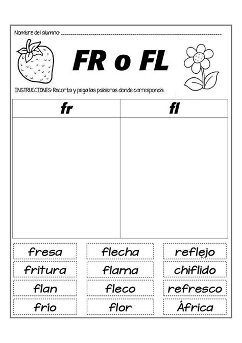 Excelentes Ejercicios Para Repasar S Labas Trabadas Carretillas Y