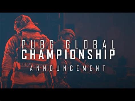 Pubg Global Championship 2021 Announcement Pubg