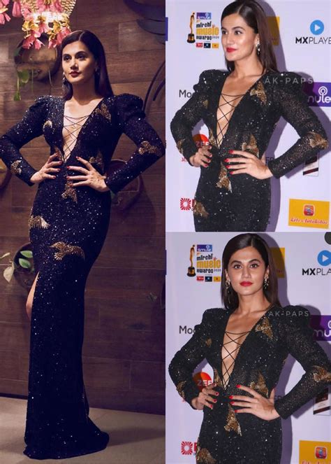 Taapsee Pannu at the Radio Mirchi Awards 2020 : r/BollywoodFashion