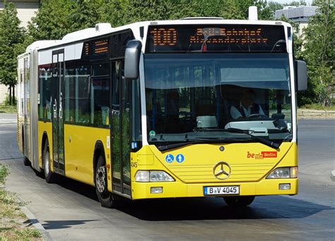 Mb Citaro G Der Bvg B V In Der Hertzallee Berlin Im Mai