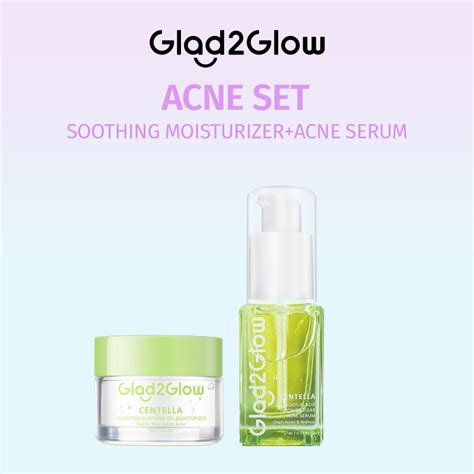 Jual Glad Glow Pcs Skincare Paket Moisturizer Serum Brightening