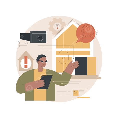 Design Concept Illustration Vector Art Png Security Systems Design