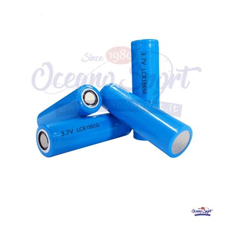 Batteria Ricaricabile Li Ion 18650 Per Torcia Seac Sub