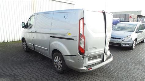 Ford Transit Custom 2 0 TDCi 16V Eco Blue 130 Épave 2019 Gris foncé