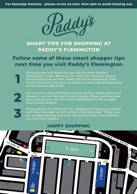 Shopping Tips at Paddy's Market Flemington - Paddy's Market