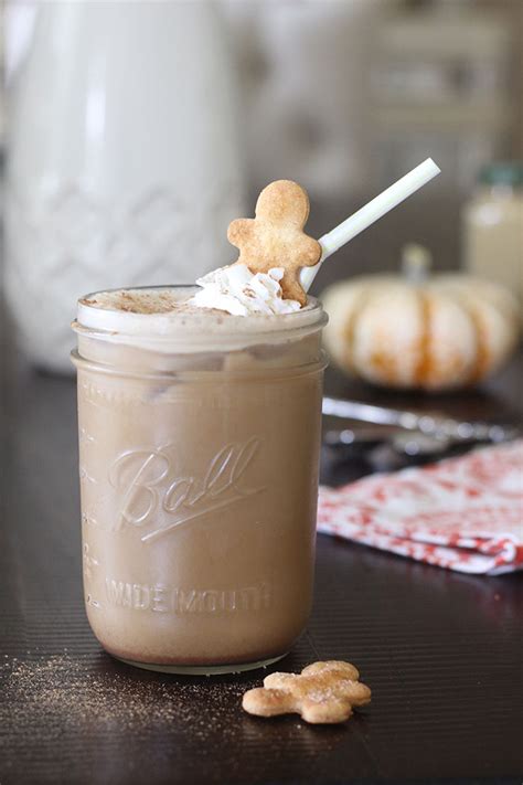 Energizing Gingerbread Iced Coffee Recipe Cutefetti