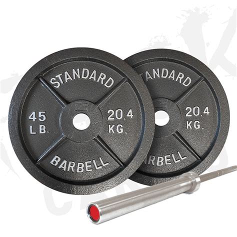 7FT OLYMPIC BAR/ 2x 20KG PLATES – TWP Nutrition