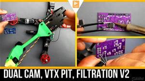 Dronemesh Dual Fpv Camera Board V Oepn Hardware Share Project