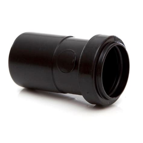 POLYPIPE Push Fit Waste 40mm X 32mm Socket Reducer Black WP27B