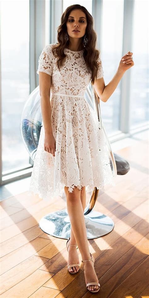 Trendy Lace Short Wedding Dresseswedding Dresses Guide Artofit