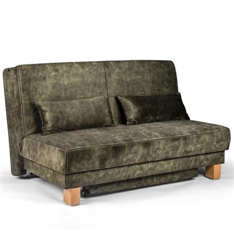 Nowoczesna Sofa Z Funkcją Spania Zielona 140 Cm Mht 430