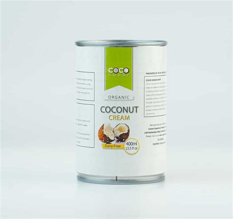 Coco House Organic Coconut Cream | Ceylon Export & Trading Sri Lanka