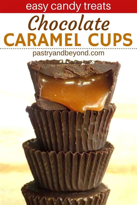 Mini Chocolate Caramel Cups - Pastry & Beyond