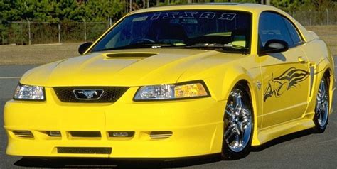 Mustang Razzi Add On Pc Body Kit Front Rear Sides