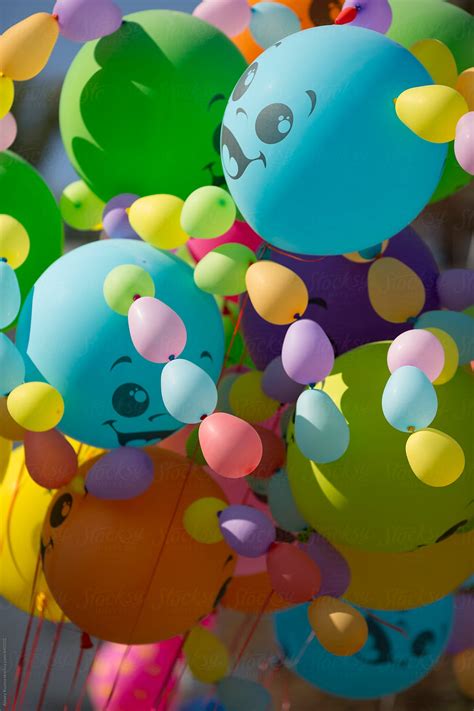 "Happy Balloons" by Stocksy Contributor "Alexey Kuzma" - Stocksy