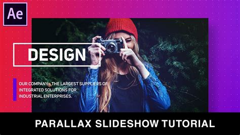 Create Parallax Slideshow In After Effects Complete After Effects