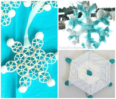 25 Snowflake Crafts, Activities and Treats - Happy Hooligans