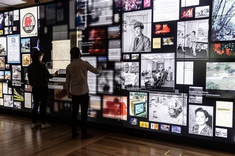 National Archives Of Australia Naa Multi Screen Interactive Wall