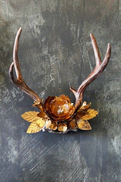 Wall Hanging Flower Antlers Hanging Flower Wall Hanging Hanging