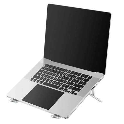 Wiwu S Pro Aluminum Alloy Laptop Stand With Fans Folding Adjustable