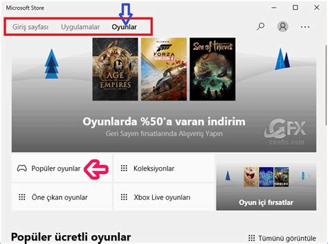 PC Oyunları Microsoft Mağazasından Nasıl İndirilir