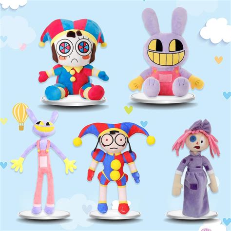 Wufany The Amazing Digital Circus Plush Piezas Pomni Y Jax Plush The